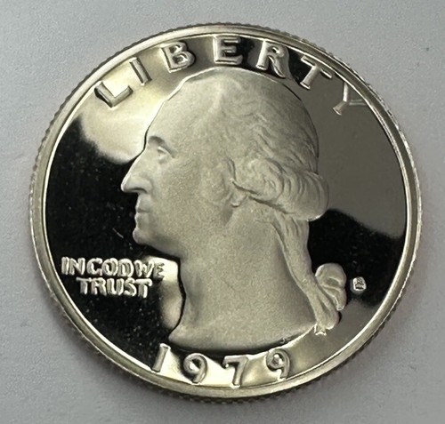1979-S Washington GEM PROOF Quarter 25cent Coin from US Proof Set. Beautiful!! - Picture 4 of 7