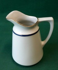 ANTICA LATTIERA IN PORCELLANA RICHARD GINORI DOCCIA LINEA COBALTO ORO. YY95