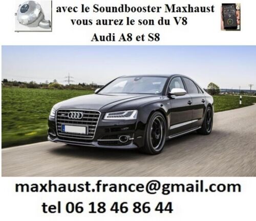 Active Sound Maxhaust Audi A6 A7 A8 S8 Bluetooth Pop & Bang à 1390€ - Afbeelding 1 van 12