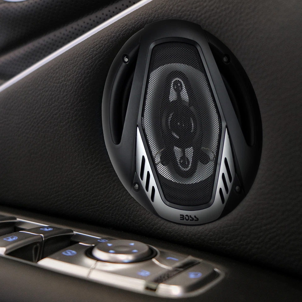 BOSS Audio NX654 Onyx 6.5" 400W 4-Way Car Audio Coaxial Stereo Speakers, 2 Pair - Image 4 of 4