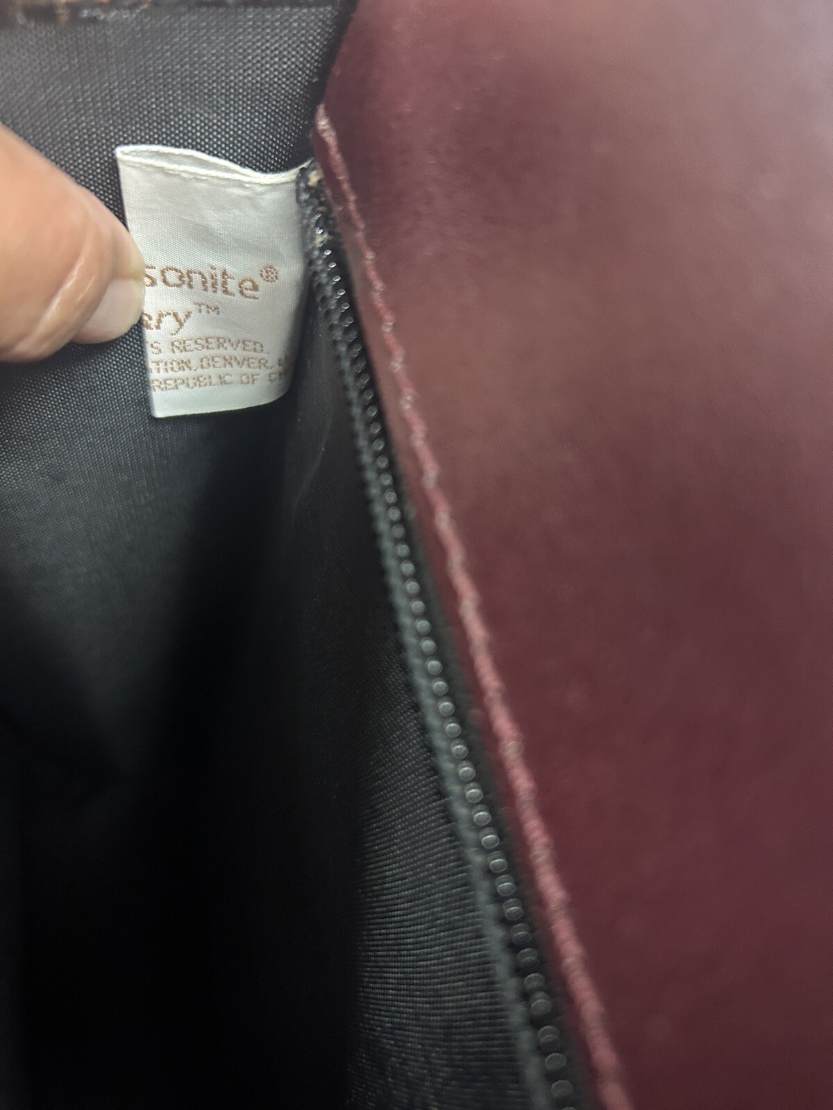 Samsonite Dignitary Document Bag 1986 Vintage - image 11