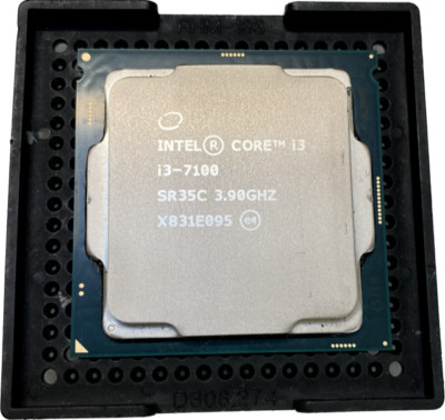 Intel Core i3-7100 SR35C 3.90GHz Processor FCLGA1151 Socket H4 Desktop CPU