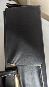 Nintendo Power Glove Salesman Rep Black Travel Case NES Rare HTF READ! LOOK! 