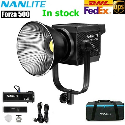 NANLITE Forza 500W 5600K COB Daylight-Balanced LED Flash Light Lumen Monolight