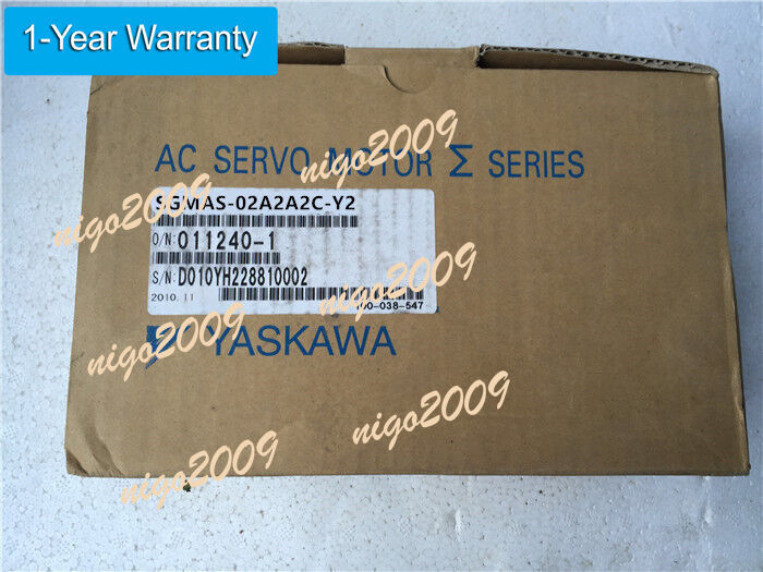 1PC   AC SERVO MOTOR SGMAS-02A2A2C-Y2 NEW ORIGINAL FREE EXPEDITED SHIPPING #F5