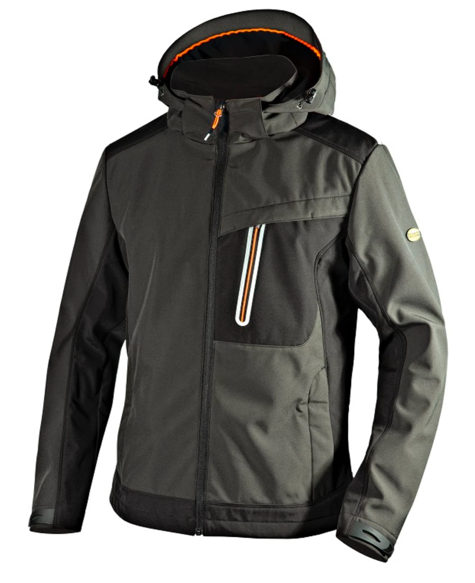 DIADORA UTILITY GIACCA DA LAVORO SOFTSHELL TECH CARBON ISO 13688