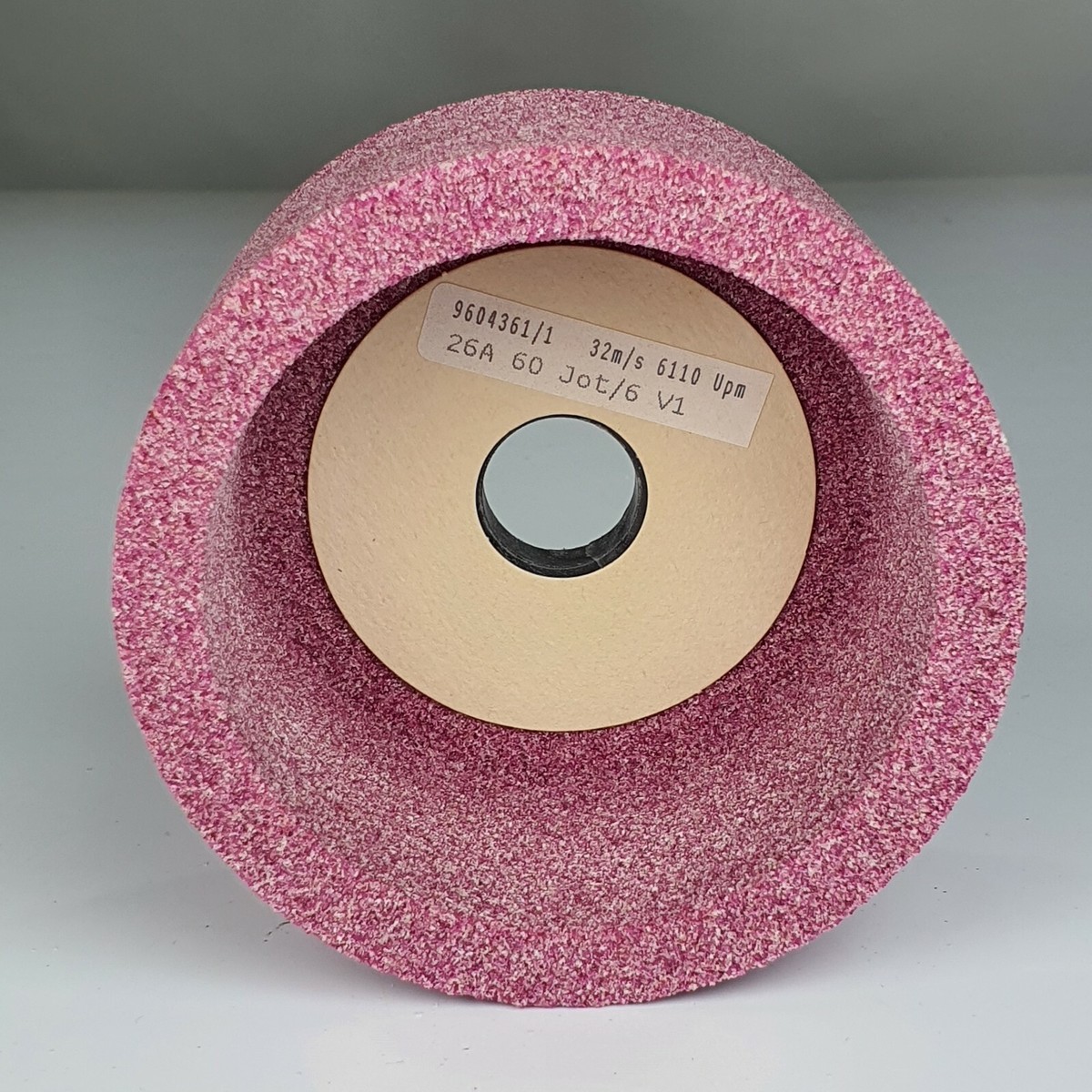 Schleifscheibe D64 T64 -F-50AOI-3M für Deckel S1 und S11 (neuwertig