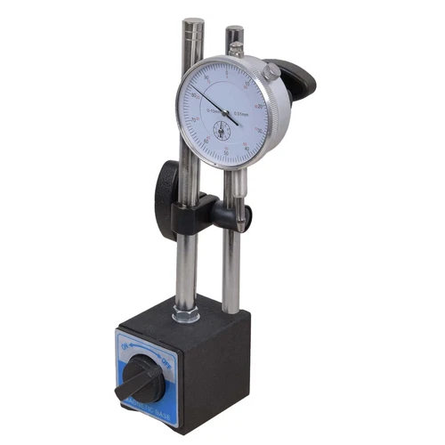 Magnetfuß Magnet Messstativ mit Messuhr Meßuhr Messuhrhalter Flexibel 10/0,01 mm