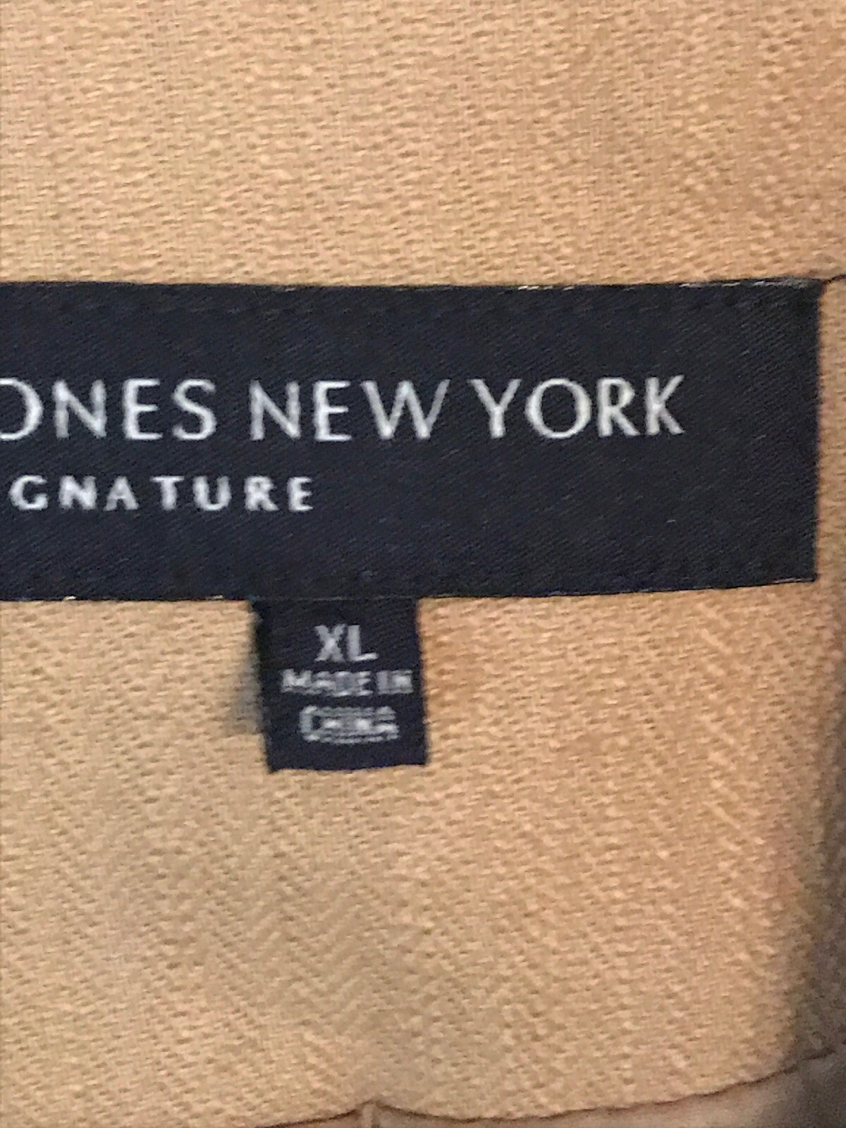 Blazer Femme Jones New York Signature - Taille XL (Plus) - Tissu Coton/lin - Occasion Très Bon état