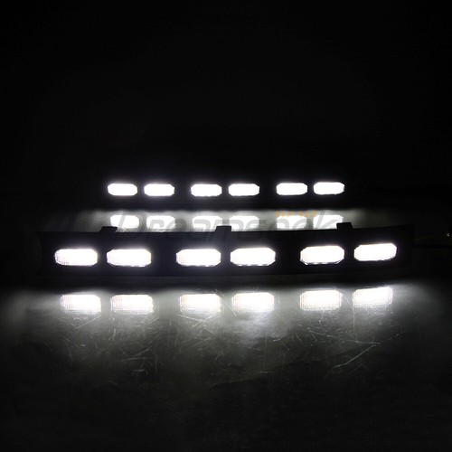 LED Front Grille Light DRL for Ford Ranger Wildtrak 22+ Bumper Turn Signal Lamp - Picture 8 of 10