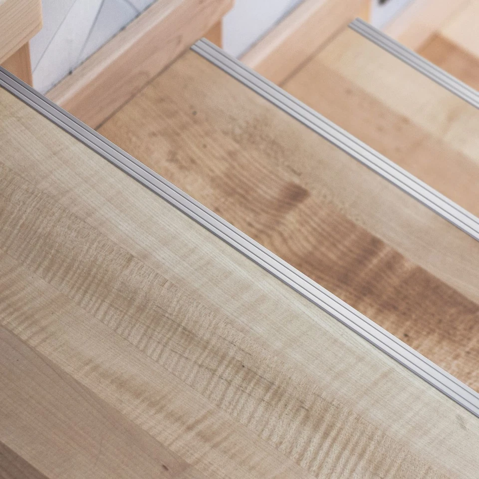 Gedotec Treppen-Profil Alu selbstklebend Stufen-Kantenprofil 25 x 8 mm 1000/2000 - Bild 4 von 4