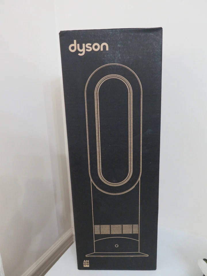 Dyson AM09 Hot & Cool Bladeless Fan & Heater with Jet Focus (Iron/Silver)