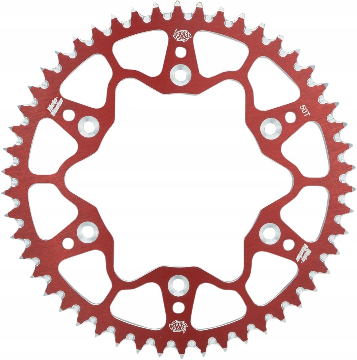 Pignon arrière alu 7075 T6 rouge Honda CRF CR 48 dents pas 520 référence 28948