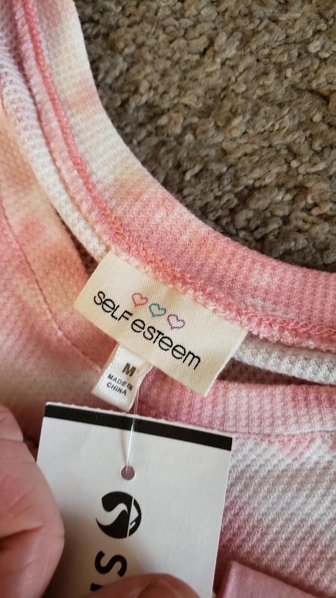 NWT LOT of 2 Marika Girls Long Sleeve Shirt Hoodie Pink White Tie