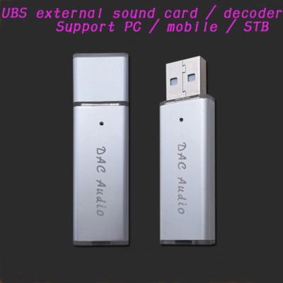 HiFi Sound Card USB DAC Computer Phone OTG Headphone Amp Decoder/PCM2706+TDA1305