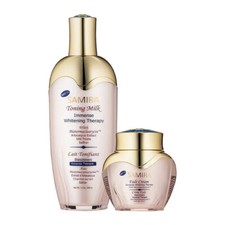 SAMIRA IMMENSE WHITENING THERAPY 2 PCS SET TONING MILK  FADE CREAM 