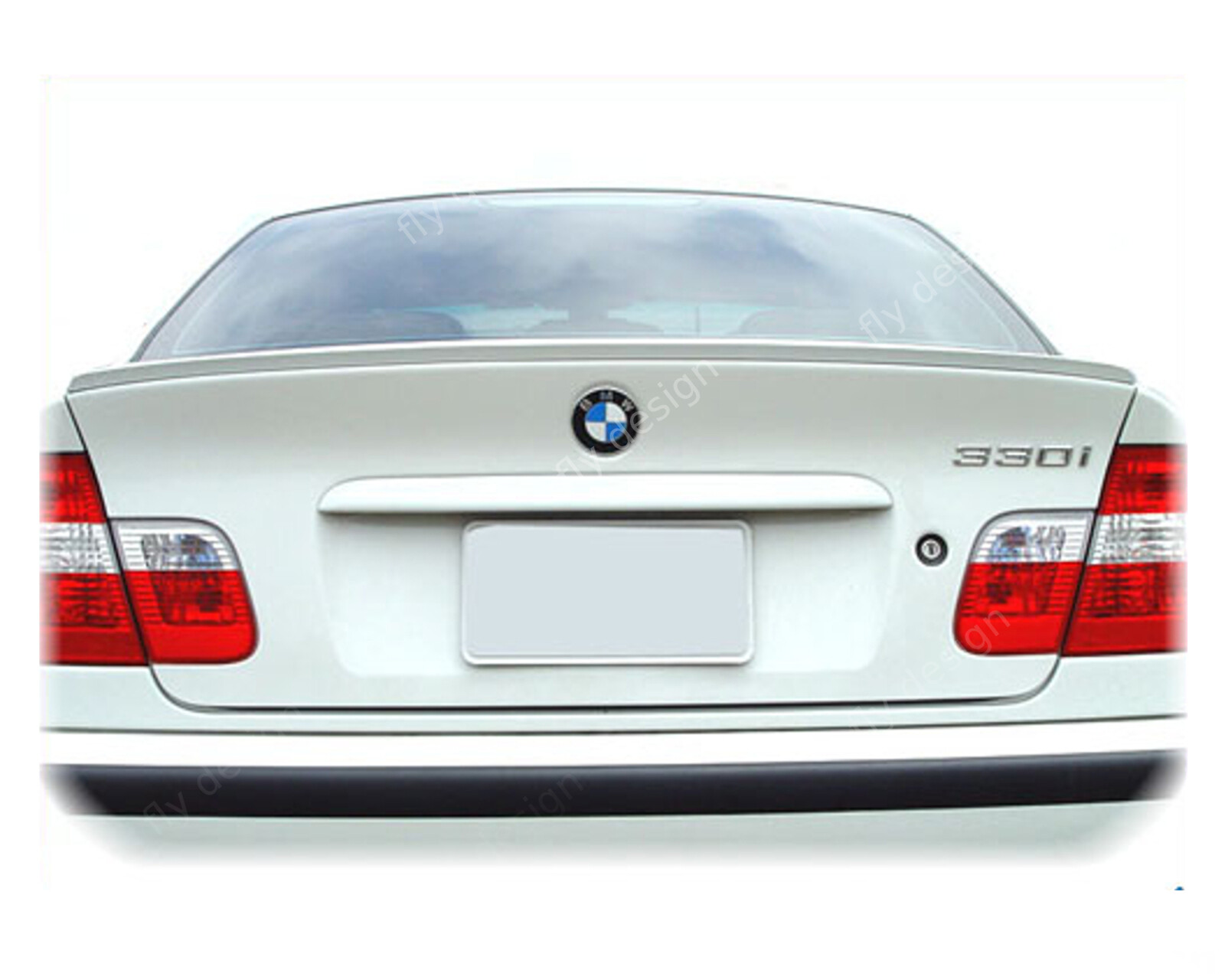 Suitable for BMW 3 Series E46 Convertible Tuning Spoiler Rear Trunk Lip BEC
