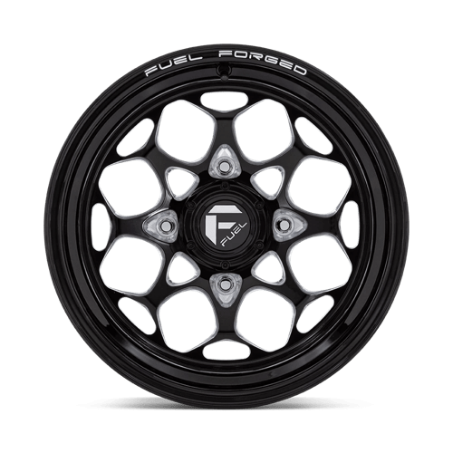 Fuel UTV FV400 SCEPTER UTV 15X10 4X156 0mm Gloss Black Milled Wheel - Picture 3 of 3