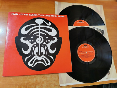 Jean Michel Jarre レコード JEAN MICHEL JARRE The concerts in China RAREST SPAIN 2 LP VINYL