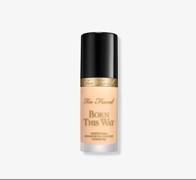 Too Faced Born This Way Undetectable Medium To Full Coverage Foundation - Almond