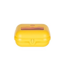 Tupperware Eco+ Kleine Twin Brotdose (gr.3) Orange Sonne Twin Brotbox Bentobox