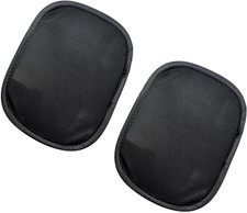 2PCS Car Miniature Static Cling Window Shade, Heat Insulation Opaque Small