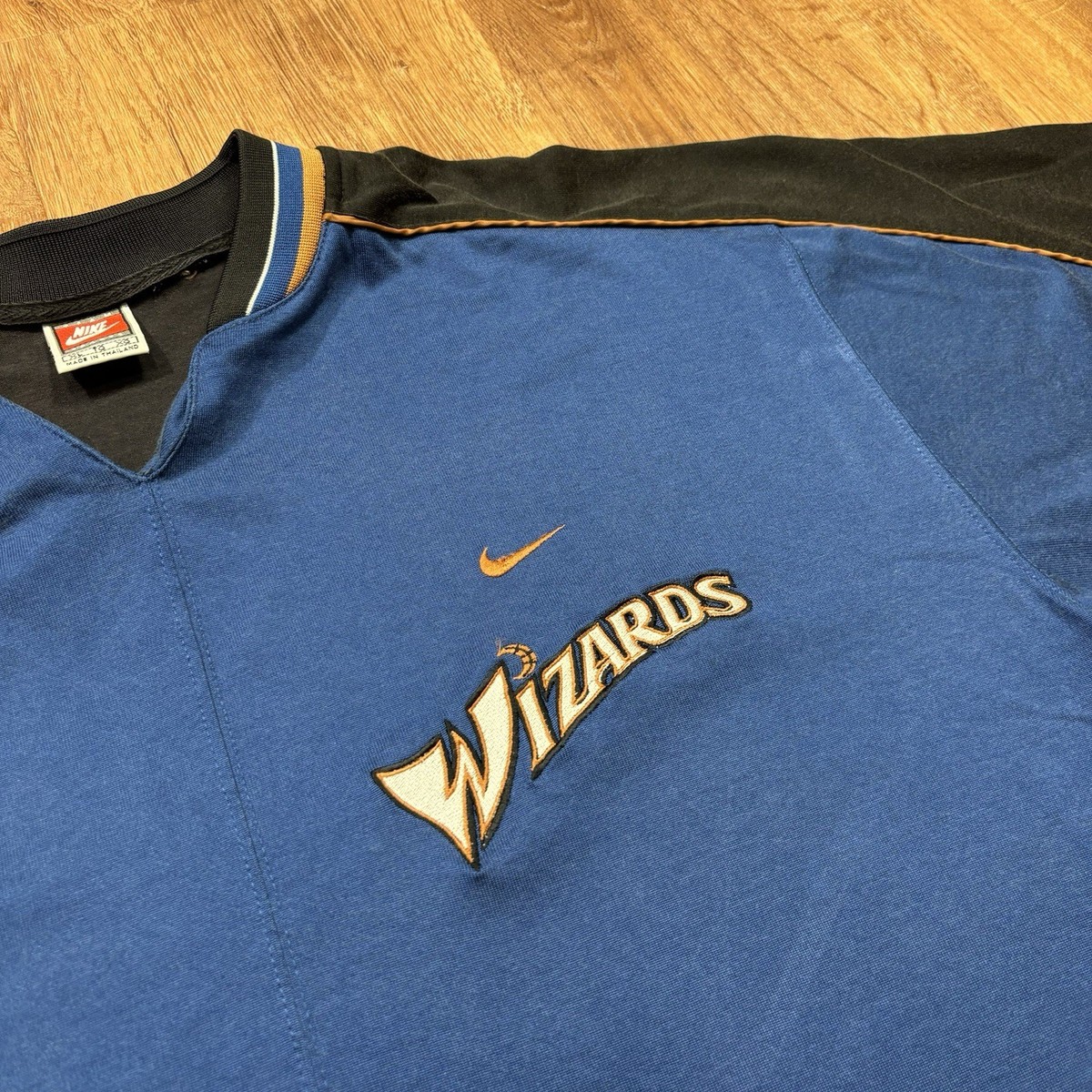 Vintage Nike Washington Wizards Warmup Jersey Shooting Shirt NBA