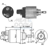 Meat & Doria Magnetschalter Anlasser Starter Passend FüR Audi A3 Ford Galaxy