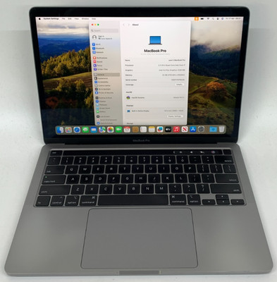 Apple MacBook Pro A2251 13,3'' i7 10. Gen 32GB RAM 512GB SSD Grade C US