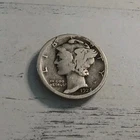 1923-S Mercury Dime - Low Mintage Year - 90% Silver - Free Shipping!