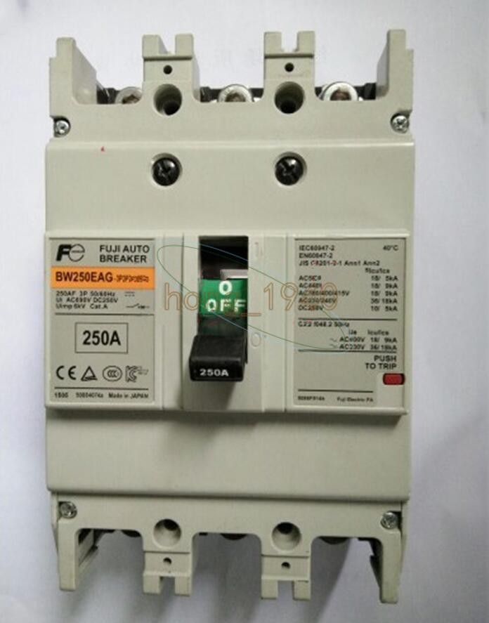 ONE New Fuji Circuit Breaker BW250EAG 250A