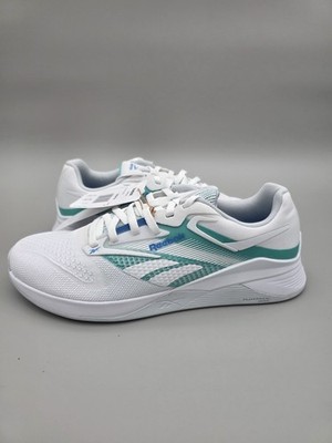 Reebok Nano X4 Damen Weiß Schuhe Sneaker Größe UK 7 EU 40,5 Training Gym