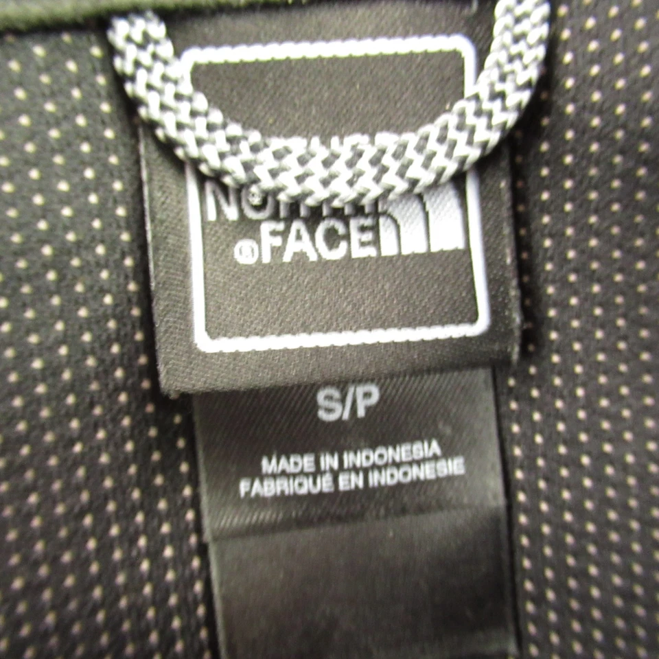 Chaleco North Face Mujer Pequeño Negro Sin Mangas Informal Bolsillos con Cremallera Exterior Foto 3 de 4