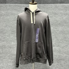 Member's Mark Hoodie Mens XXL Charcoal Gray Newport Pullover Drawstring Pocket