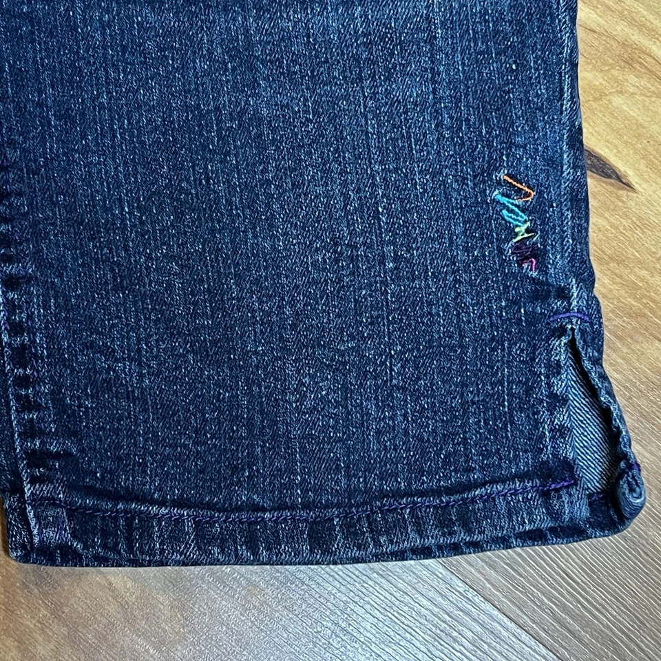 Pantalones de mezclilla capris Y2K Coogi para niñas talla 16 jóvenes de colección Foto 3 de 4