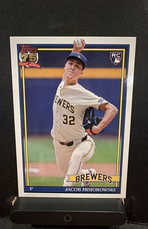 2026 Topps Series 1 - 1991 Topps Baseball Jacob Misiorowski #T91-74 (RC)
