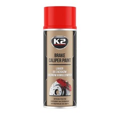 K2 Bremssattellack 400ml Spray Rot glänzend Thermolack bis 260°C Farbe hitzefest K2 Bremssattellack 400ml Spray Rot glänzend Thermolack bis 260°C Farbe hitzefest