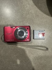 DOES NOT WORK Sony Cyber-shot 12.1MP Digital Camera - Pink UNTESTED