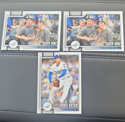 2026 Topps Series Two Shohei Ohtani Dodgers Risen Sons Lot 3 Cards #500 #642