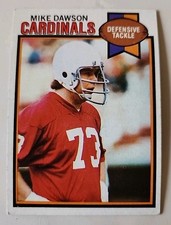 1979 Topps Football Card 231 Mike Dawson St. Louis Cardinals 