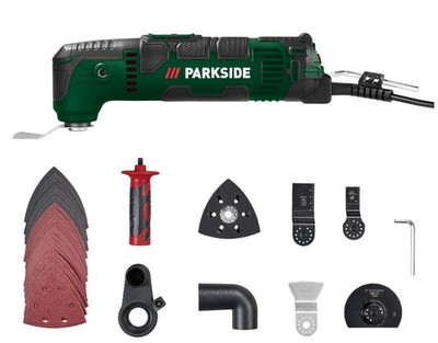 PARKSIDE  Multifunktionswerkzeug PMFW 310 I6 Sägen Trennen Schaben Schleifen