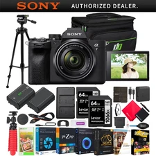 Sony a7 IV Mirrorless Full Frame Camera + 28-70mm Lens Kit + Photography Bundle