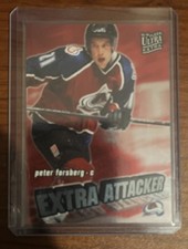 1995-96 Fleer Ultra Extra Extra Attacker Peter Forsberg #5