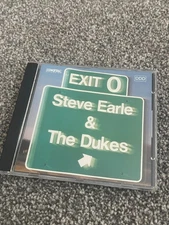 Steve Earle & The Dukes "Exit 0" 1987 CD MCA Records
