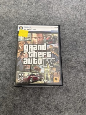 Vintage GTA IV  ROCKSTAR  PC DVD 100% COMPLETE