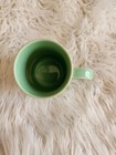 Starbucks Jade Green Floral Handle Tea Coffee Mug Cup 12oz Pre-Owned — photo 2