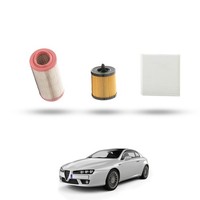 Hoffcar Wartungsset Kompatibel Mit Alfa Romeo Brera (939) 2.2 JTS 16V 136KW D