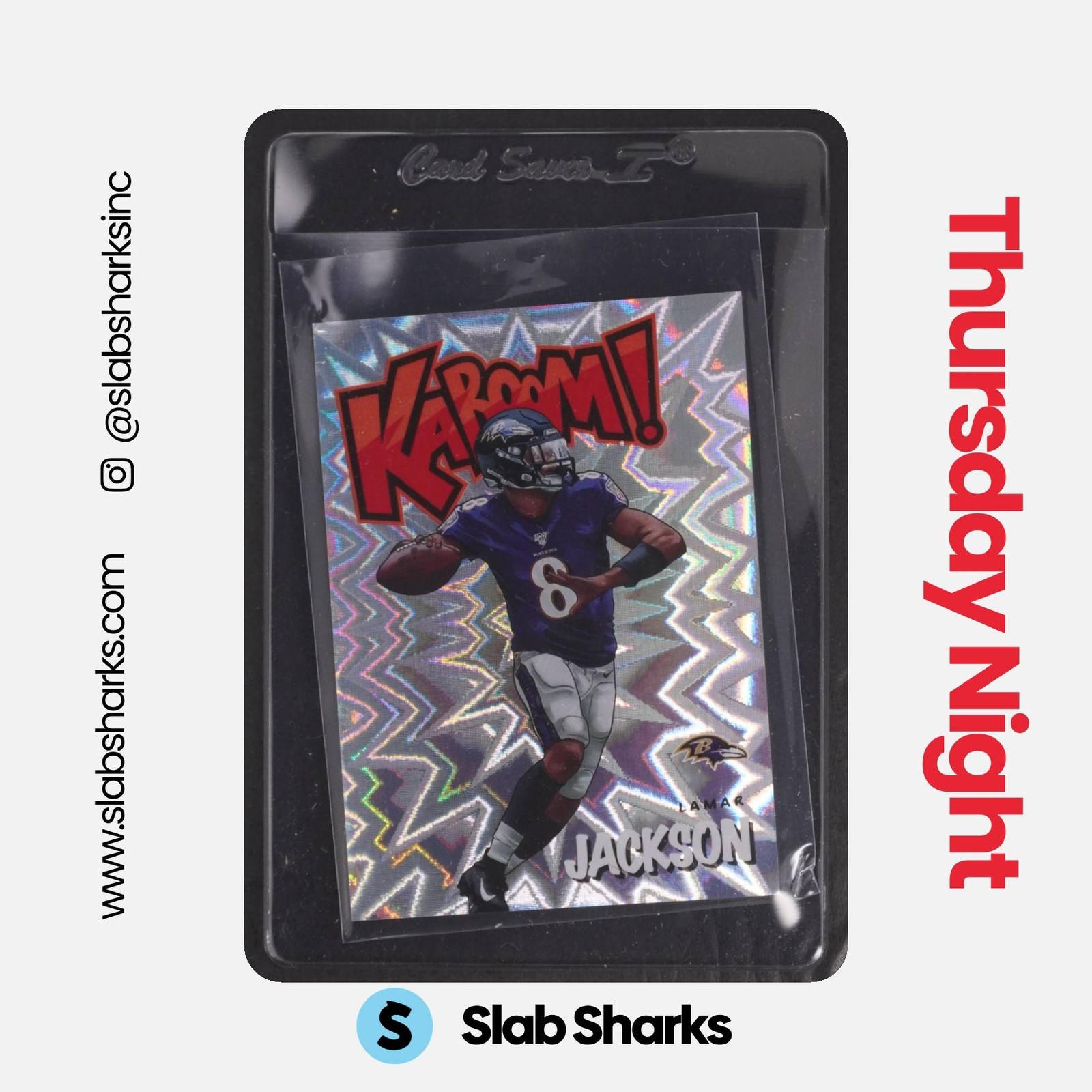 2020 PANINI ABSOLUTE #K-LJ LAMAR JACKSON KABOOM SSP