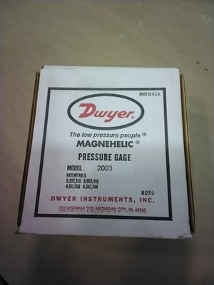 #ad #ad Dwyer Magnehelic Pressure Gauge Gage Model 2003 3quot; Water 15PSIG $59.99