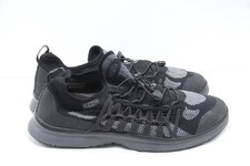 KEEN Uneek EXO-M Shoes Mens Size 12 Black Steel Gray Slip On Sandals Hiking